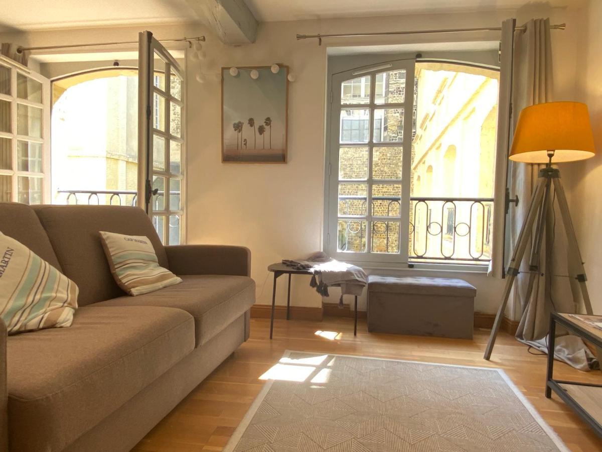 Apartamento Beau Studio Cosy Calme En Face Du Port Sur Le Quai Dieppe Exterior foto